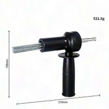 Needle Scaler for Rust Removal Tile Installation Compatible with Light-duty Hammer Drills 20mm Blade