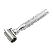 34 mm naaddrukrol, naadrol van gelegeerd staal, 34x24x135 mm zilverkleurig handgereedschap voor het aanbrengen van behang