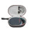 Speaker Storage Bag, EVA Protective Case with Zipper and Mesh Pocket 3