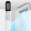 Universal AC Remote Control Compatible with Most Air Conditioners, White ABS 5