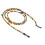 Eyeglass Chain Anti Slip 75cm Plastic Assorted Color 2 Pack 1