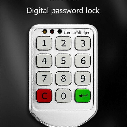 Electronic Lock Drawer File Cabinet Lock with 9-Digit Password Anti-Theft Storage 2