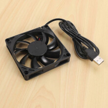 Bürstenloser Gleichstromlüfter 80x80x15mm 5V USB 2000U/min 1,8W 26dB 2er-Pack für PC-Computer-Router-Gehäuse