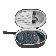 Opbergtas compatibel met JBL CLIP 4-luidspreker, schokbestendige en waterdichte EVA-hoes, pluche voering, gaasvak