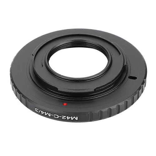 M42 C Mount to Mirrorless Camera Adapter Ring Compatible with Sony E Mount Micro 4/3 1