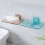 Plastic Soap Dish with Drain No Drill Wall Mount Green 2