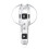 Waterproof Dive Case compatible with Insta360 X5 Camera 60M Depth ABS Protective Housing 4