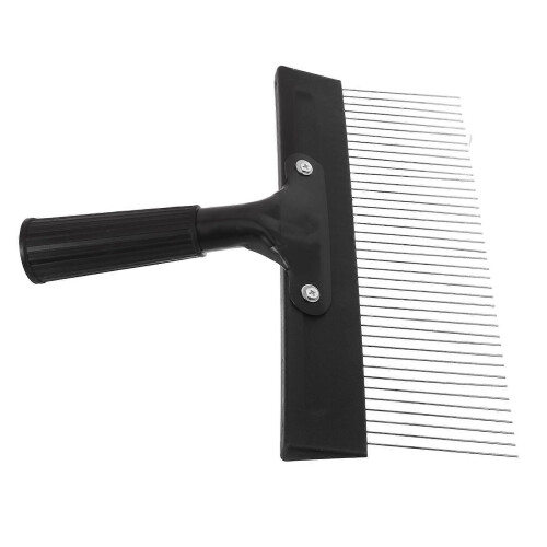 Stainless Steel Wall Texture Tool with Notched Comb for Decorative Plaster and Drywall 2