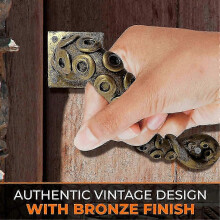 Vintage Octopus Door Knob Handle in Bronze Resin, Fixed Handle Pull for Furniture Drawers