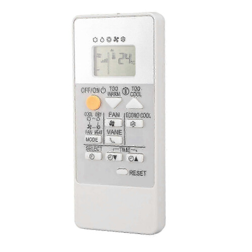 AC Remote Control Replacement compatible with Mitsubishi RH18A MSZ HR25VF HR35VF HR42VF HR50VF, ABS Material Full Functionality 1