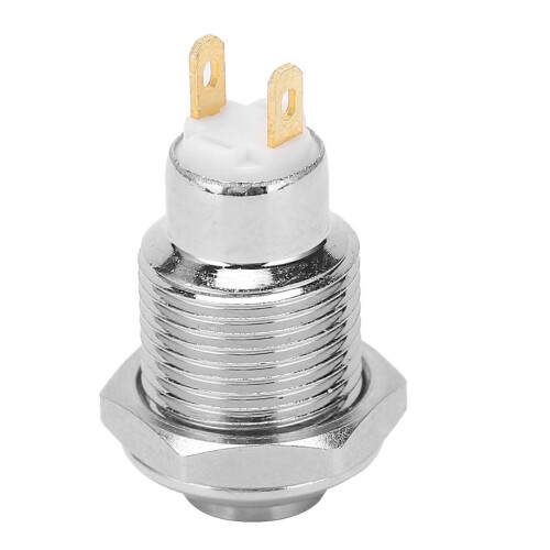 M10 Stainless Steel Push Button Switch 3V Waterproof IP65 Momentary Start 1