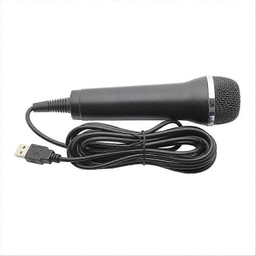 USB Wired Microphone for Karaoke, Compatible with Switch Wii PS4 PS3 XBOX ONE 360 PC PS2 1