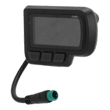 EN06 LCD-Display für Elektrofahrräder, kompatibel mit 24 V, 36 V und 48 V, wasserdichter Stecker, 22,2-mm-Lenker