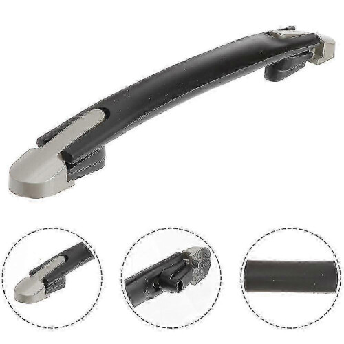 Luggage Handle Replacement Compatible with Suitcase Black Plastic Grip with Screw 2