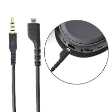 Cavo per cuffie da gaming compatibile con Arctis 3, Pro, 5 e 7, 150 cm, in PVC nero.