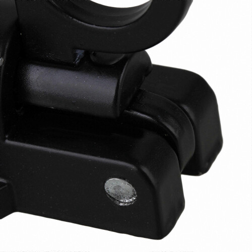 Self-Closing Latch Bolt, Aluminum Alloy Spring-Loaded Window Door Lock with Pull Ring 2