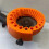 Drill Bit Sharpener for Angle Grinders 125 mm, Compatible with 2-13 mm Power Drill Bits, Orange 2