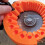 Drill Bit Sharpener for Angle Grinders 125 mm, Compatible with 2-13 mm Power Drill Bits, Orange 4