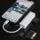 USB C Card Reader Compatible with TFSD XD Memory Cards, 3-in-1 Adapter for PC Data Transfer 4