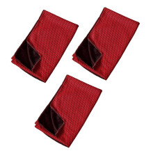 (Red) Quick Drying Towel Sweat-Absorbent Outdoor Fitness Ice Towel for Outdoors Gym