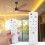 E27 Ceiling Fan Light Remote Control Compatible with Dimming and Color Adjustment 4