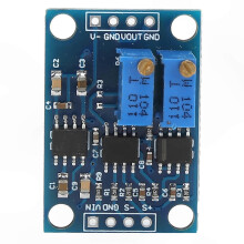 AD620 Mikrovolt-Millivolt-Spannungsverstärkermodul, einstellbare Verstärkung bis zu 1000x, Nullpunktjustierung, 9V Ausgang