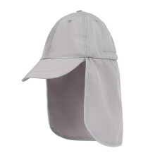 (Light Gray) Sun Protection Fishing Hat Wide Brim Quick Dry Outdoor Hats for Summer