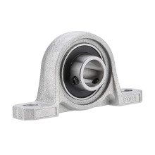 12 mm kussenbloklager met flens, zelfstellende centrale steun, behuizing van zinklegering
