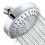 High Pressure 5 Setting Shower Head with Adjustable Swivel Ball Joint 1