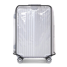 (18, Transparent) Transparent PVC Luggage Cover Multipurpose Suitcase Protector for Women Men