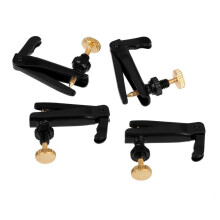 24Pcs Violin Fine Tuner Adjuster with Copper Plating Screws for 3/4 4/4 Size Violin Accessories