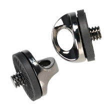 Camera Strap Screw Holder Compatible with Canon Nikon Sony, 2PCS Metal Quick Release 1/4 Inch