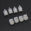 RJ12 6P6C Modular Plug, 6 Position 6 Connector for Solid Phone Cable 5
