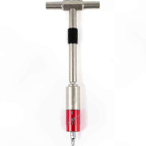 Precision Torque Driver Kit 15-65 in-lbs Adjustable T-Handle with Bits & Socket Adapter 1