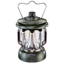 (Green) Fashion Super Brights Retro Tent Light Waterproof Emergency Flashlight for Fishing Camping
