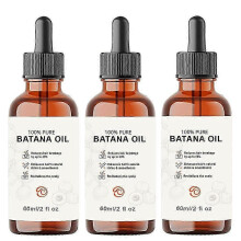(3pcs) Organic Batana Oil for Hair Growth - Strengthens Hair, Reduces Breakage, Enhances Shine Non-Greasy All Hair Types