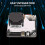 PM2.5 PM10 Air Quality Detection Sensor with 0.3ug/m3 Resolution, 1Hz Data Update, Serial Output 4