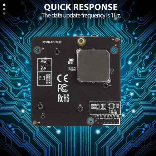 PM2.5 PM10 Air Quality Detection Sensor with High Precision, Serial Output & Built-in Fan 2