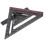 Plastic Folding Triangle Ruler with Positioning Rod for Accurate Woodworking Architectural Design 2