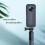Protective Frame Mount Cage with Tripod Base Adapter, Compatible with Insta360 One X2, PC Plastic Durable Cooling Design 4