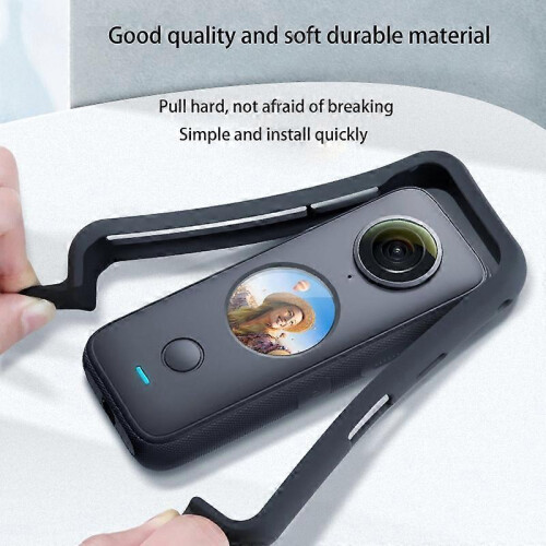 Protective Frame Mount Cage with Tripod Base Adapter, Compatible with Insta360 One X2, PC Plastic Durable Cooling Design 2