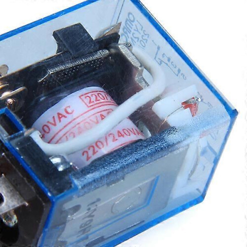 LY2N-J 220V 10A Electromagnetic Relay 8 Pin Solder Terminal for Automatic Control System 2