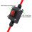 DC12-24V IP67 Waterproof Inline Wire Switch DPST Dual Side Wiring 25A 3