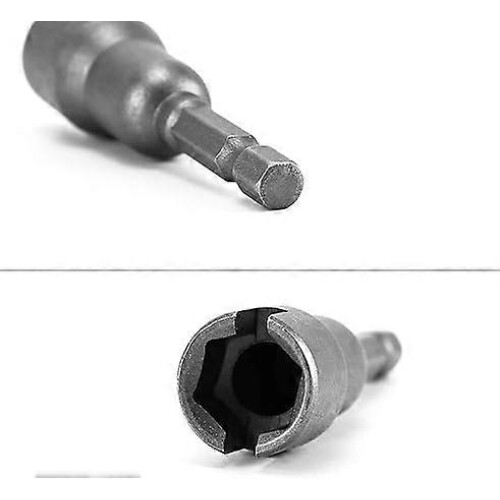 Wing Nut Driver Socket Tool, CR-V Steel 1/4" Hex Shank for Hurricane Panels 1