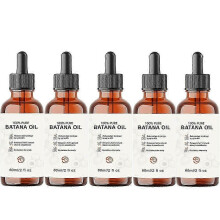 (5pcs) Organic Batana Oil for Hair Growth - Strengthens Hair, Reduces Breakage, Enhances Shine Non-Greasy All Hair Types
