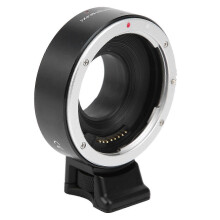 Adattatore per obiettivo compatibile con Canon EF EF-S su Fujifilm X, in alluminio CNC, con controllo dell'autofocus.
