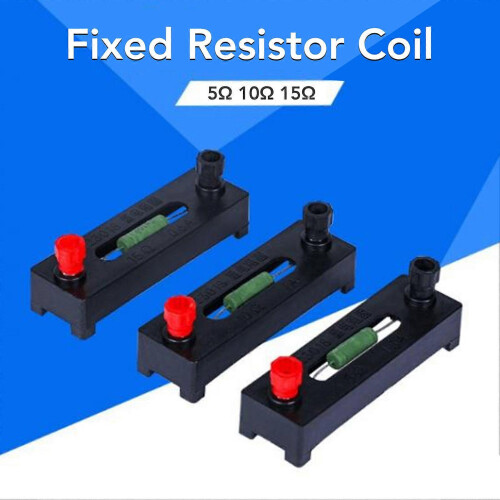 Resistor Coils for Lab Experiments 5Ω 10Ω 15Ω 1% Accuracy 2