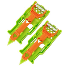 (2pcs) Vegetable Peeler for Potatoes Carrots Apples Non-slip Handle Fruit Vegetable Peeler for Tomatoes Cabbage