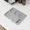 (Black) Silicone Coffee Machine Mat Multifunctional Coffee Making Tool Tray Professional Baristas Setup 3