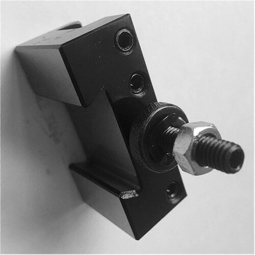 250-001 Turning Tool Holder Set for Lathe, Compatible with Wedge Type Tool Post 1